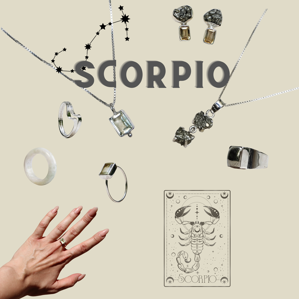 Skorpion-Saison: Astrologie, Geburtsstein & der Schmuck, der zu dir spricht
