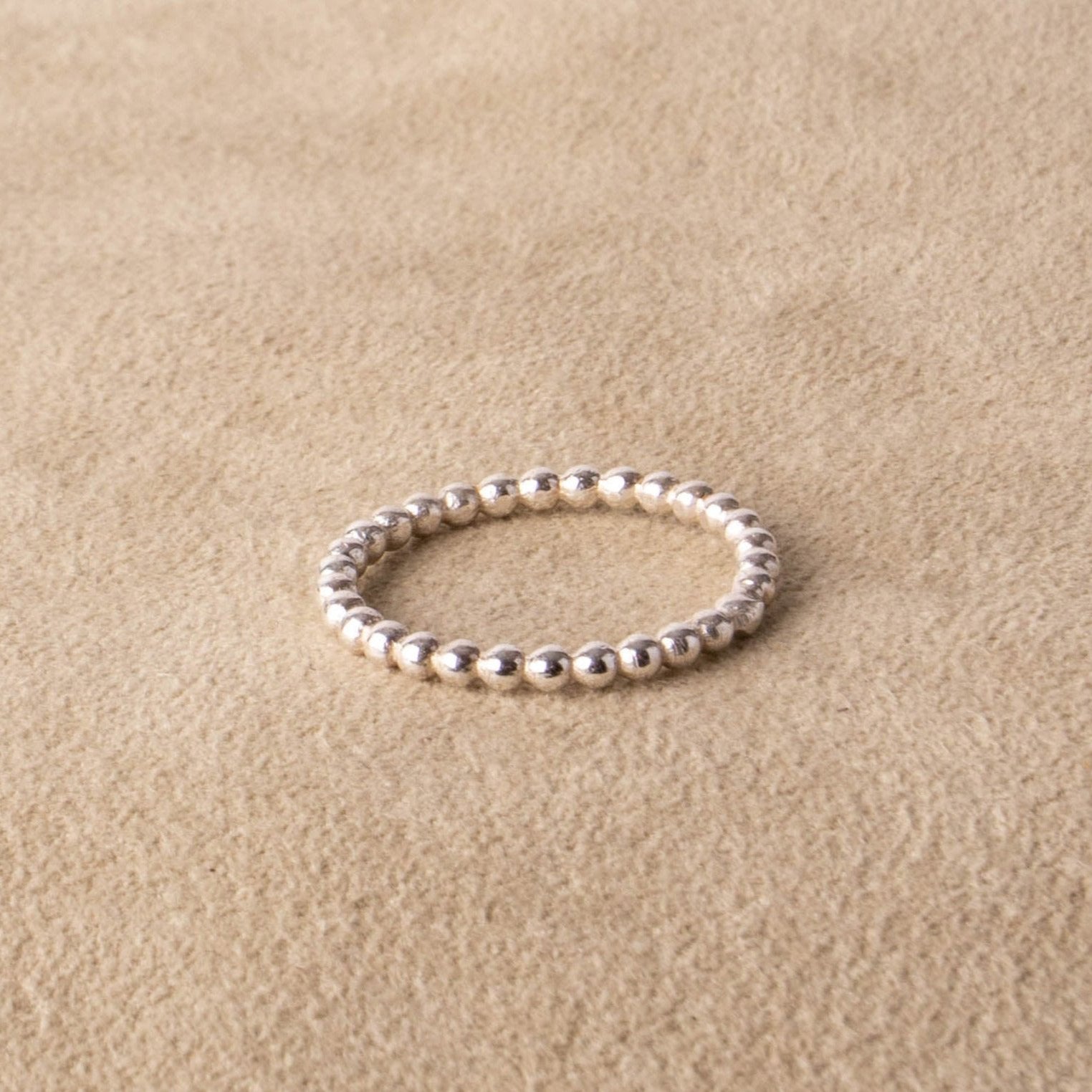 Kugelring aus 925 Sterling Silber - NooeBerlin