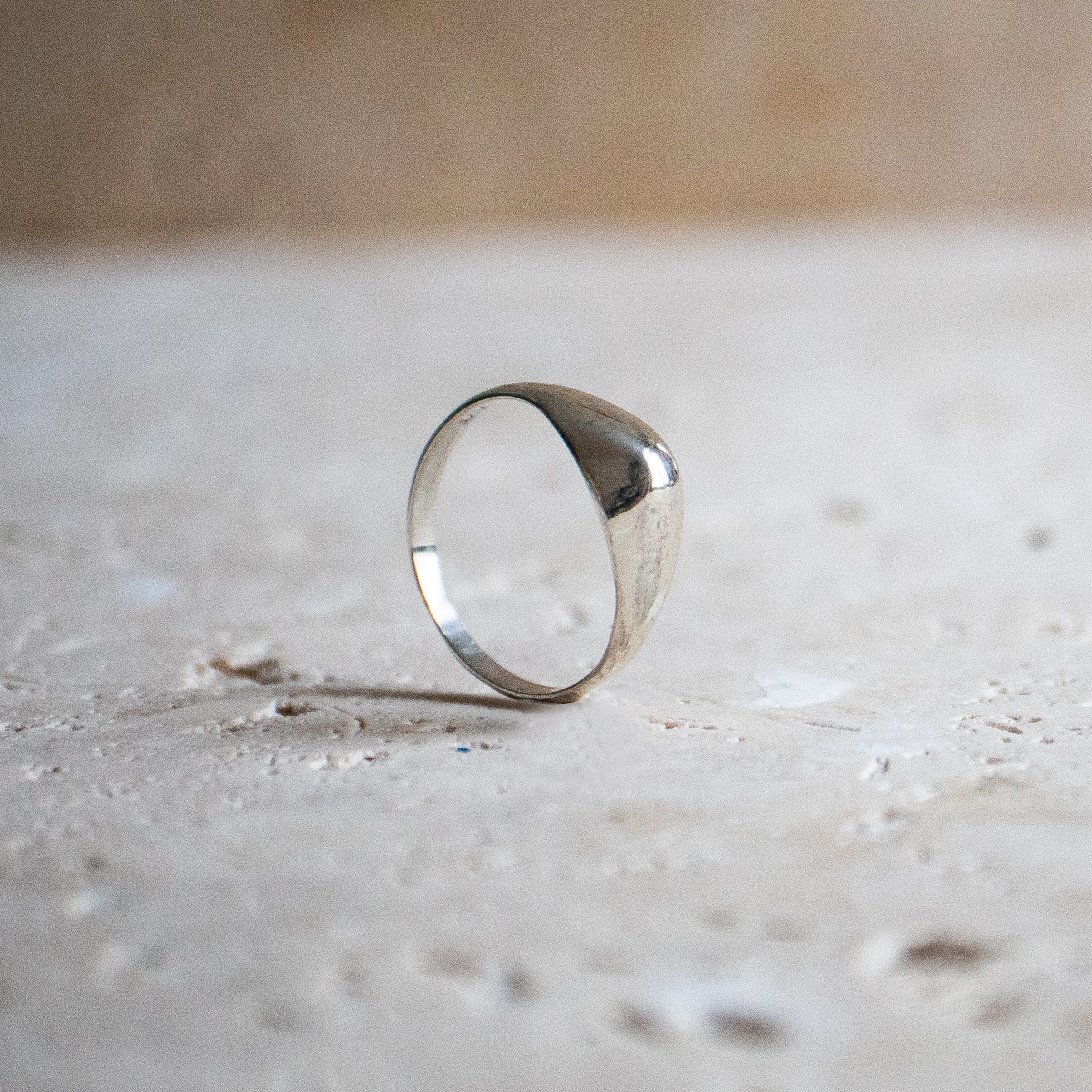 Zierlicher Ring Berg, Hügel aus 925 Sterling Silber handgemacht - Nooe UG