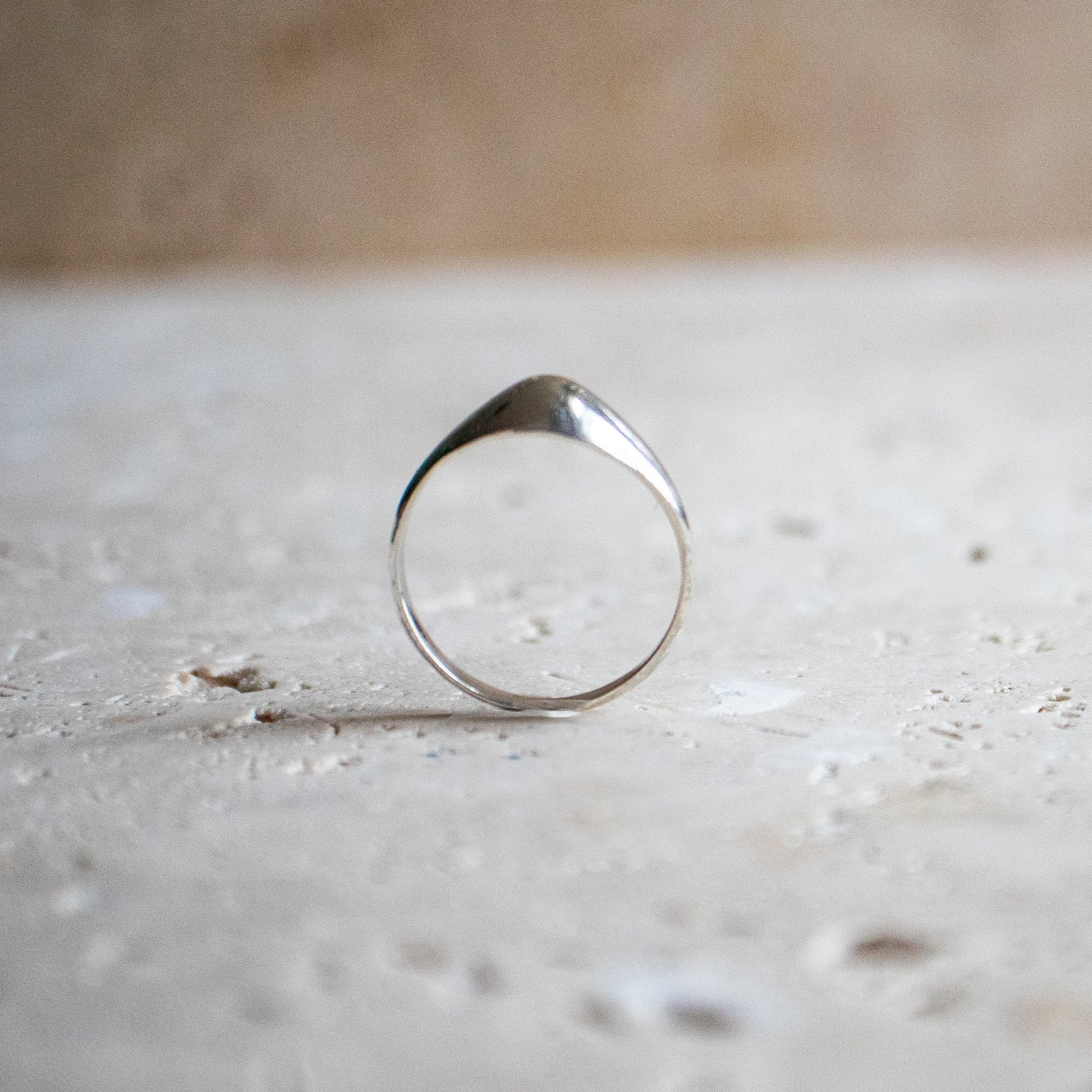 Zierlicher Ring Berg, Hügel aus 925 Sterling Silber handgemacht - Nooe UG
