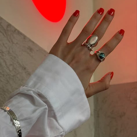 Faust Ring 925 Sterling Silber fist bump handgemacht - Nooe UG