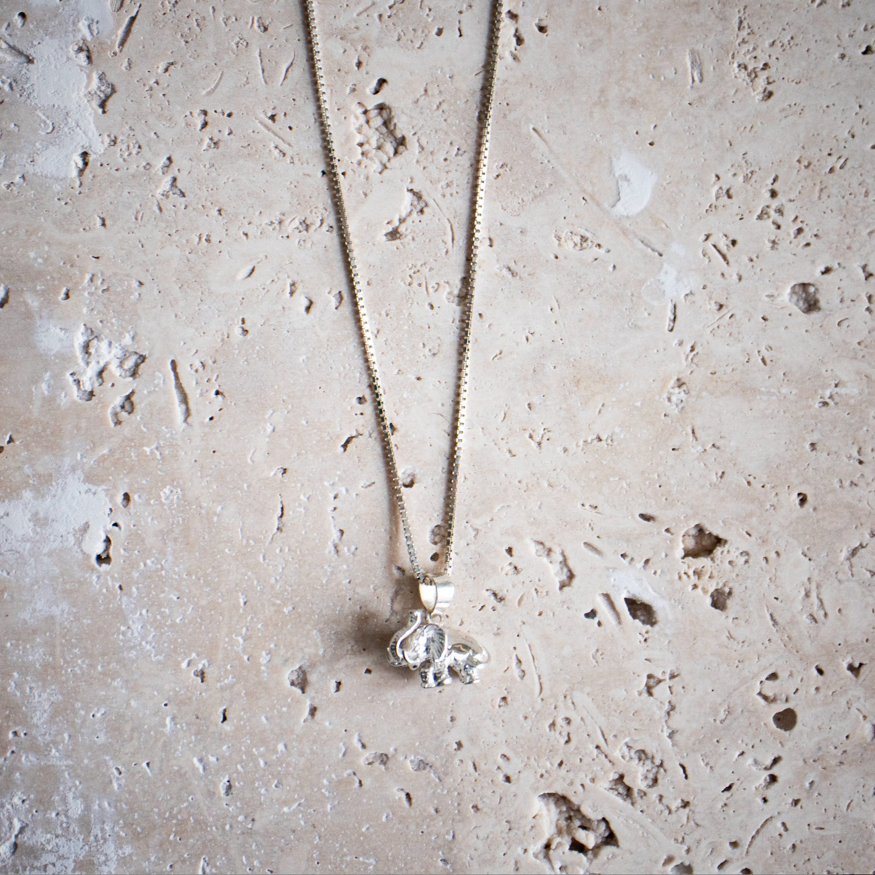 ELEFANT Kette aus 925 Sterling Silber handgemacht - Nooe UG