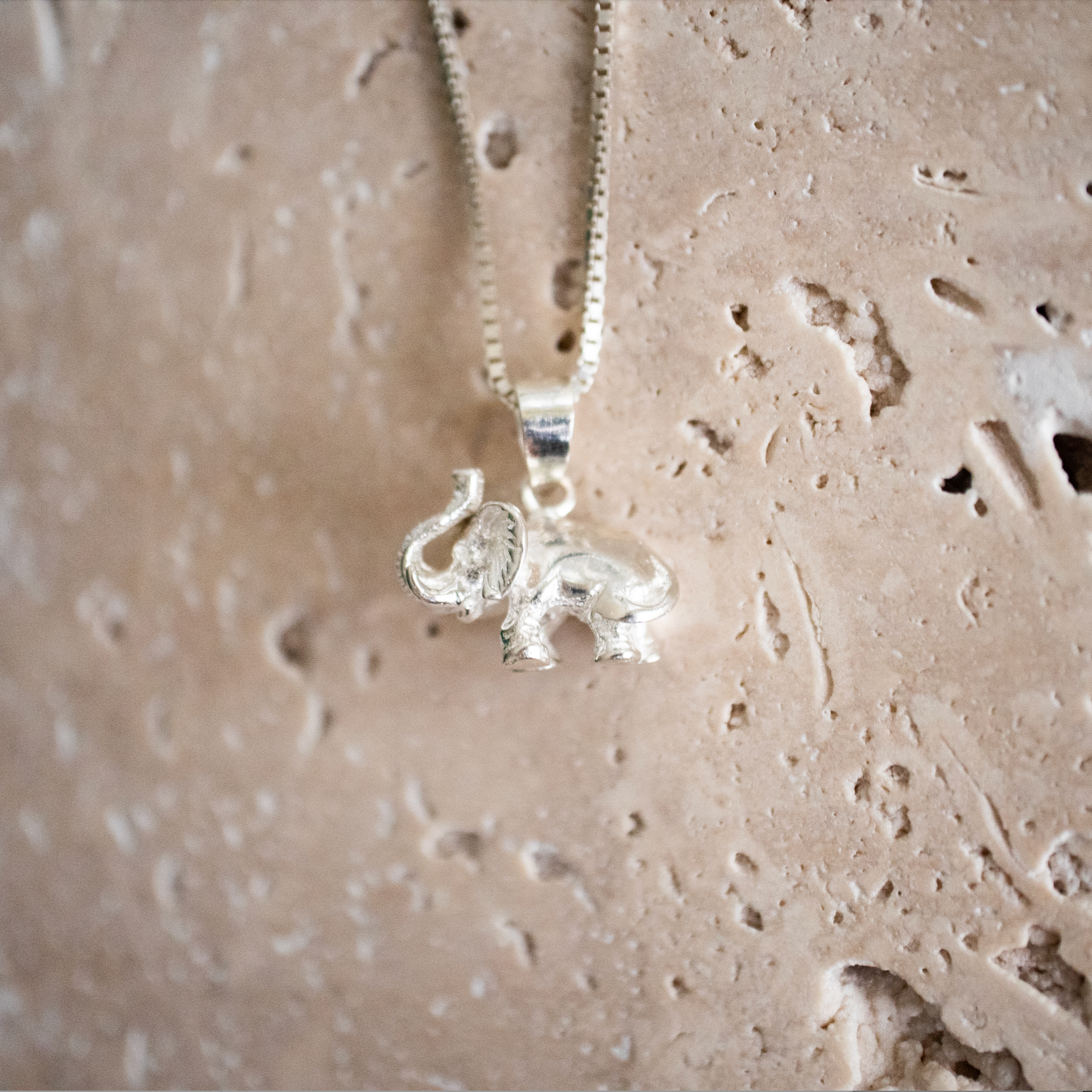 ELEFANT Kette aus 925 Sterling Silber handgemacht - Nooe UG
