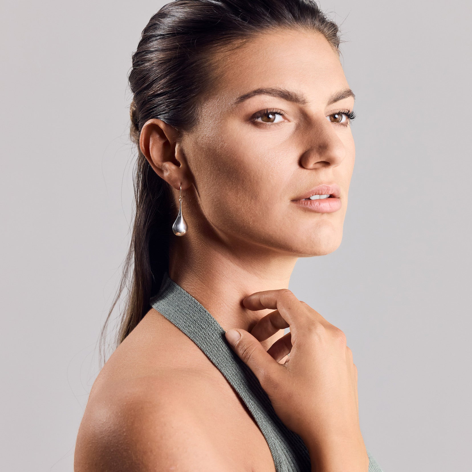 Ohrringe Hängeohrringe Tropfen aus 925 Sterling Silber - Nooe UG