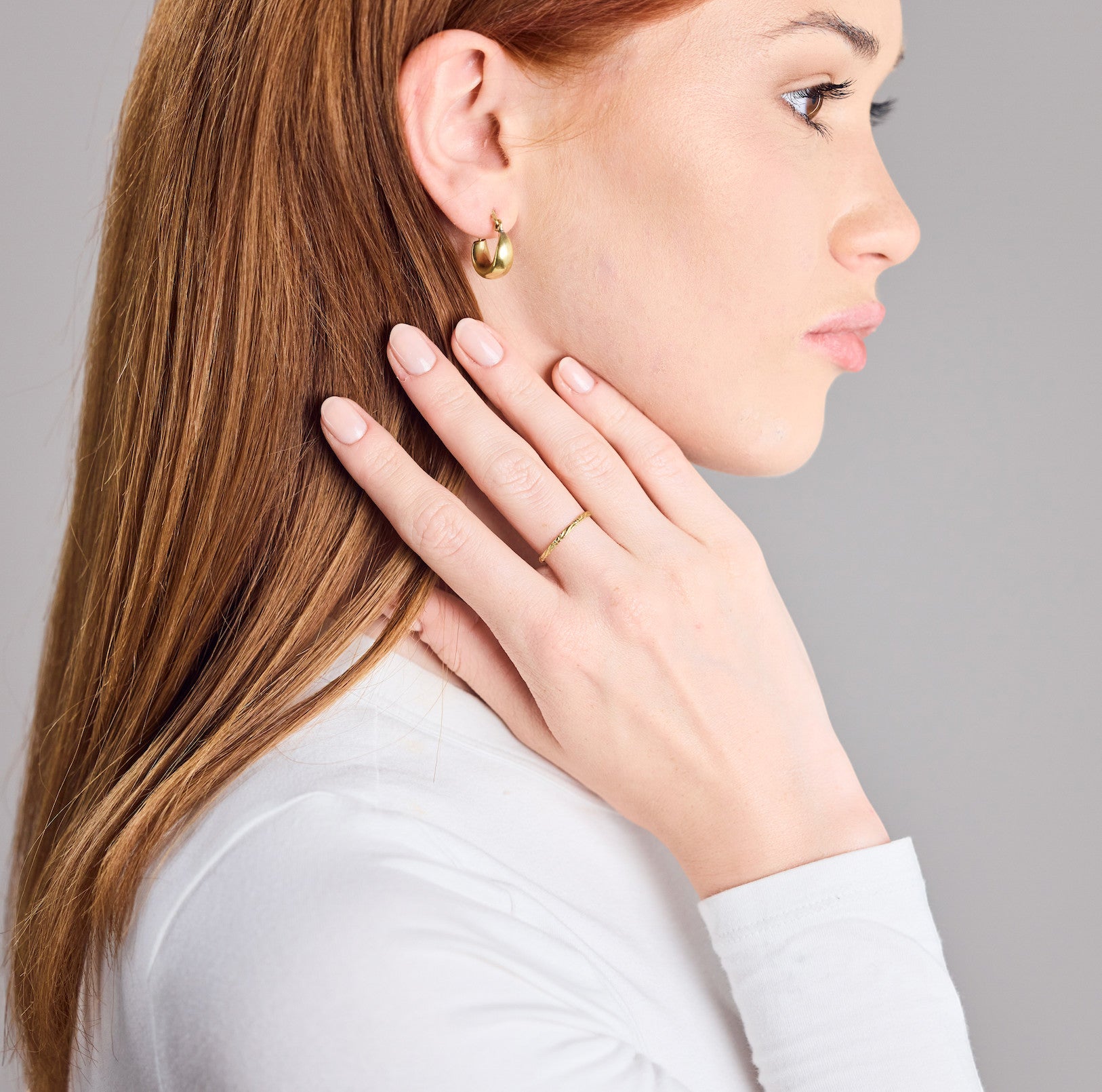 Filigraner Ring – Handgefertigter, verzierter floraler Ring in Gold - Nooe UG