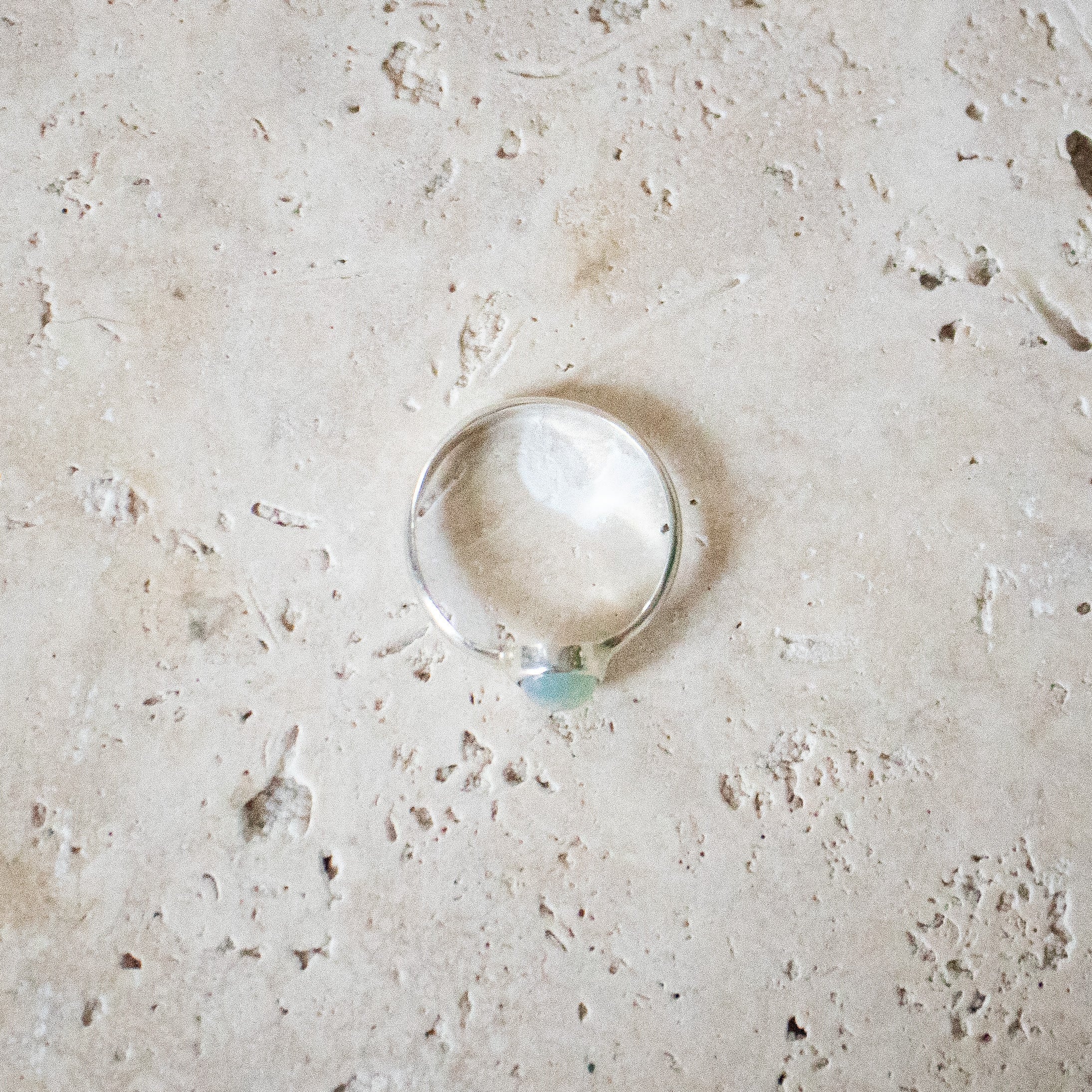 Ring aus 925 Sterling Silber mit natürlichem äthiopischen Opal - Nooe UG