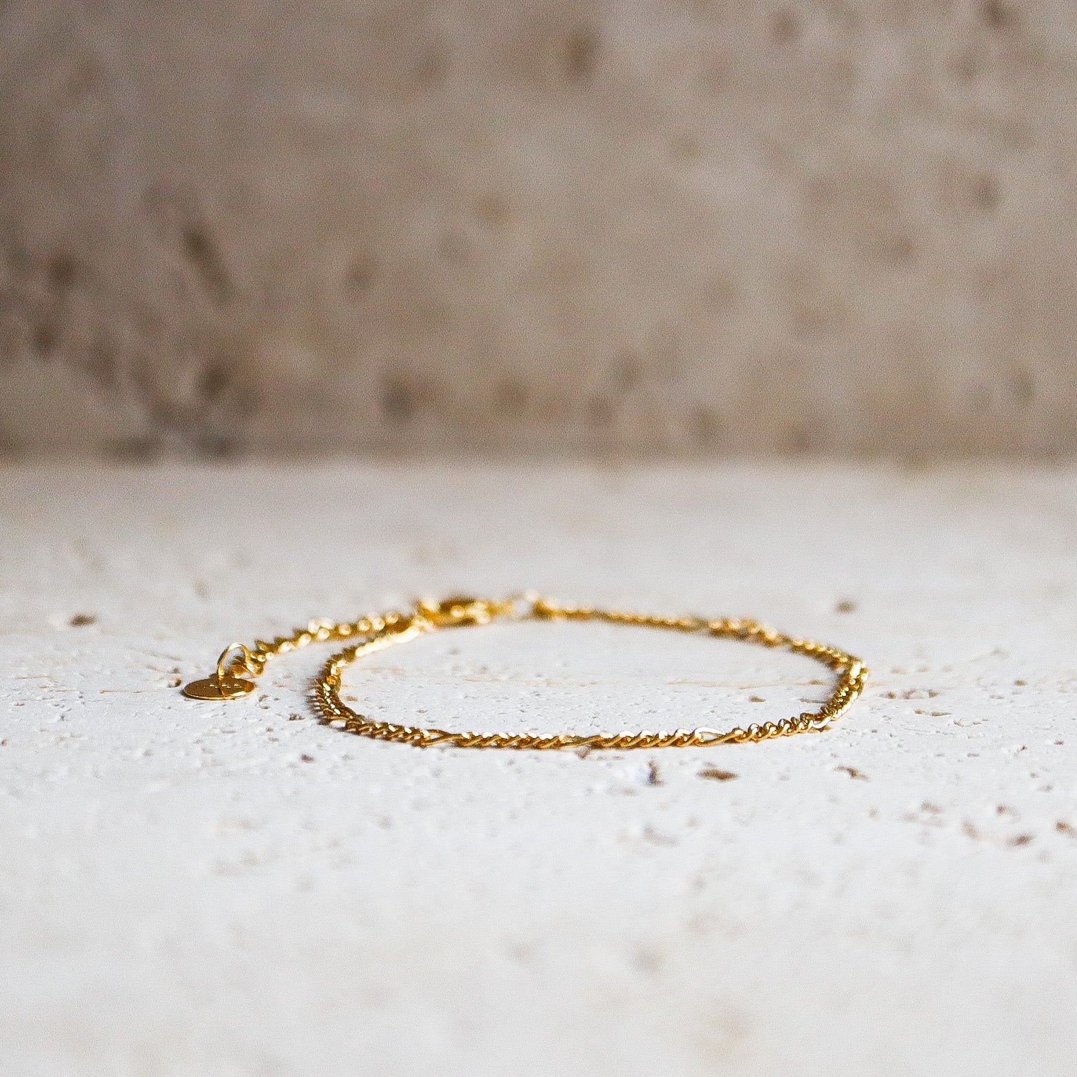 Figaro Armband vergoldet - Nooe UG