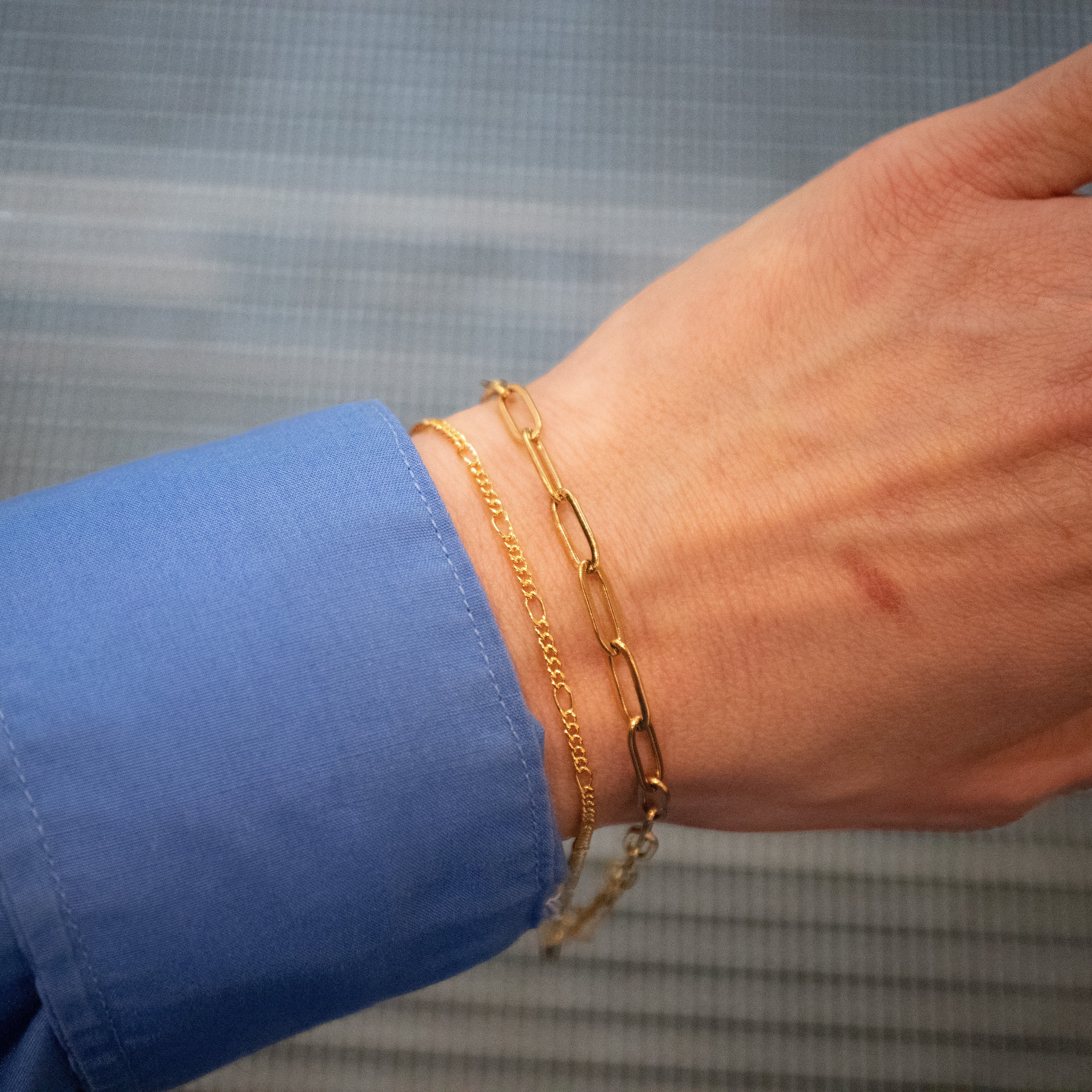 Zartes Figaro Armband – Vergoldetes 925 Sterling Silber - Nooe UG