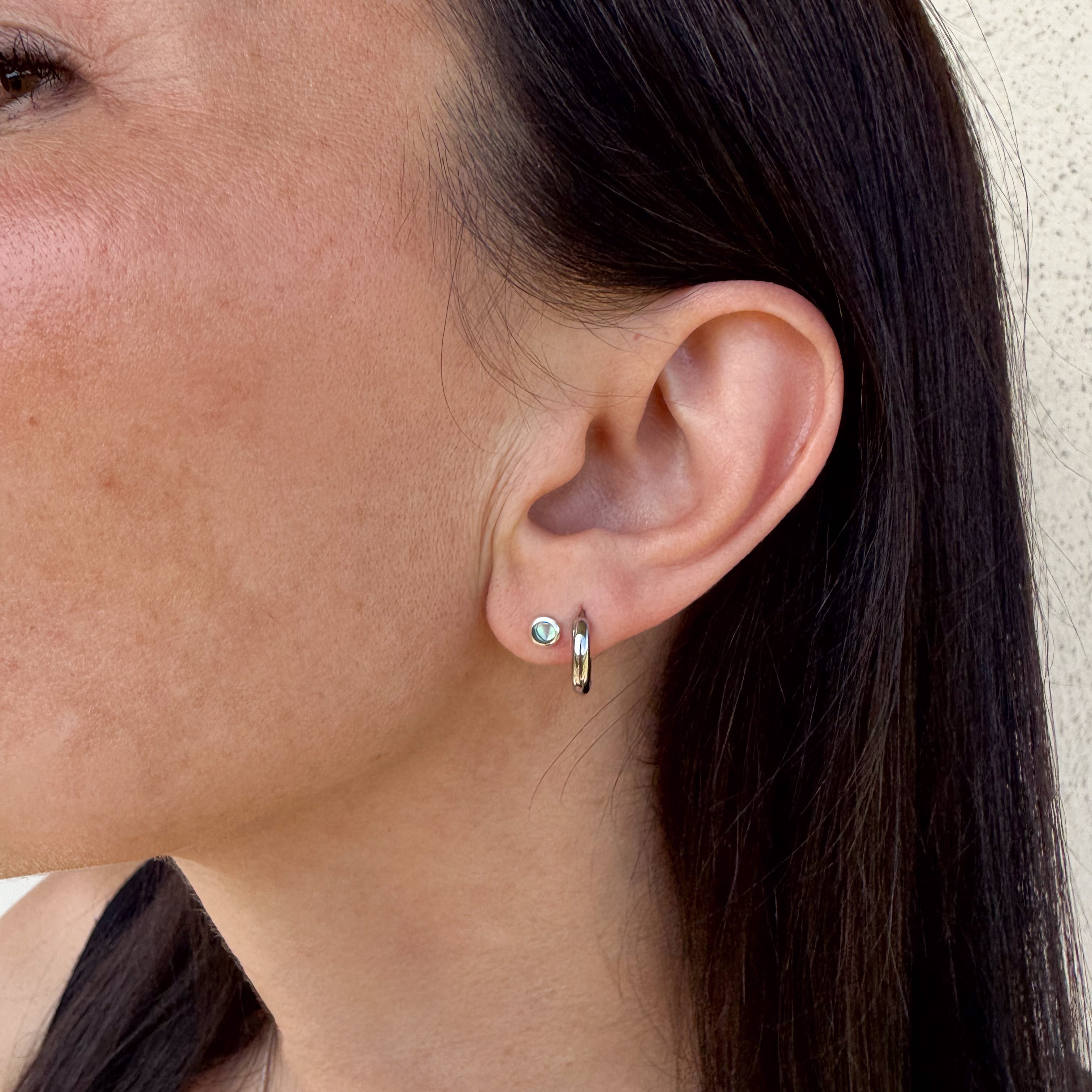 Abalone Ohrstecker – 925 Sterling Silber | NOOE Berlin