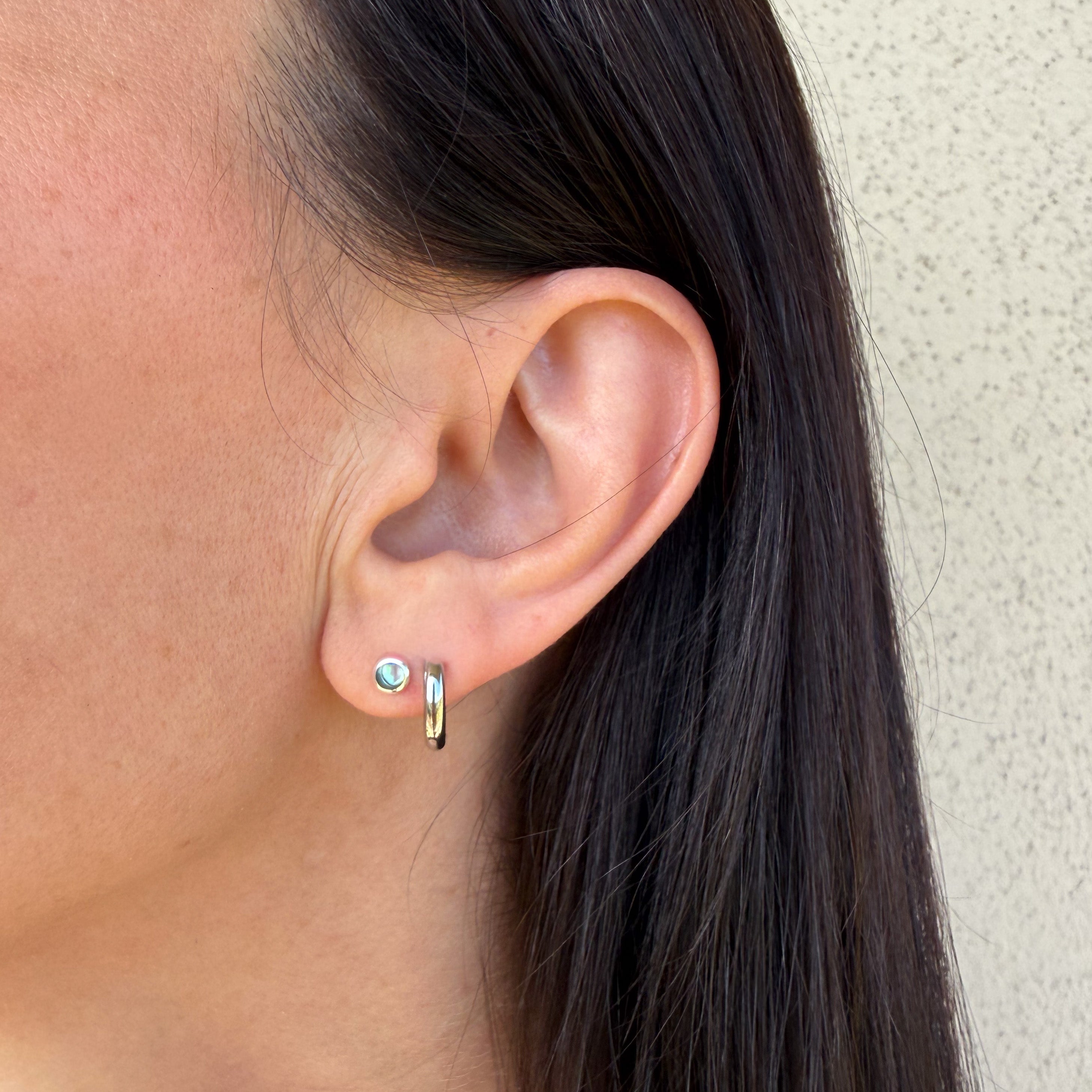 Abalone Ohrstecker – 925 Sterling Silber | NOOE Berlin