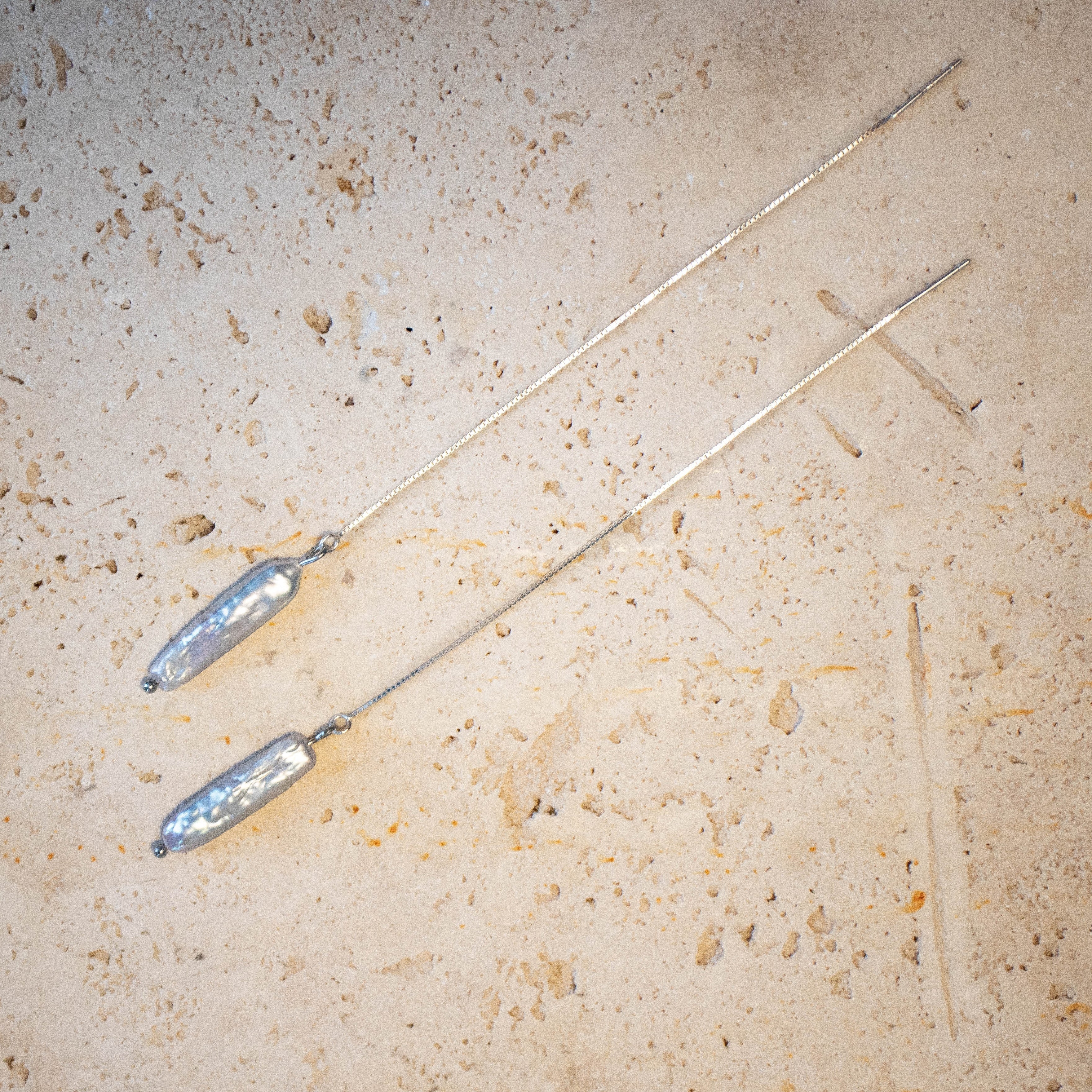 Threader Ohrringe 925 Sterling Silber - Nooe UG