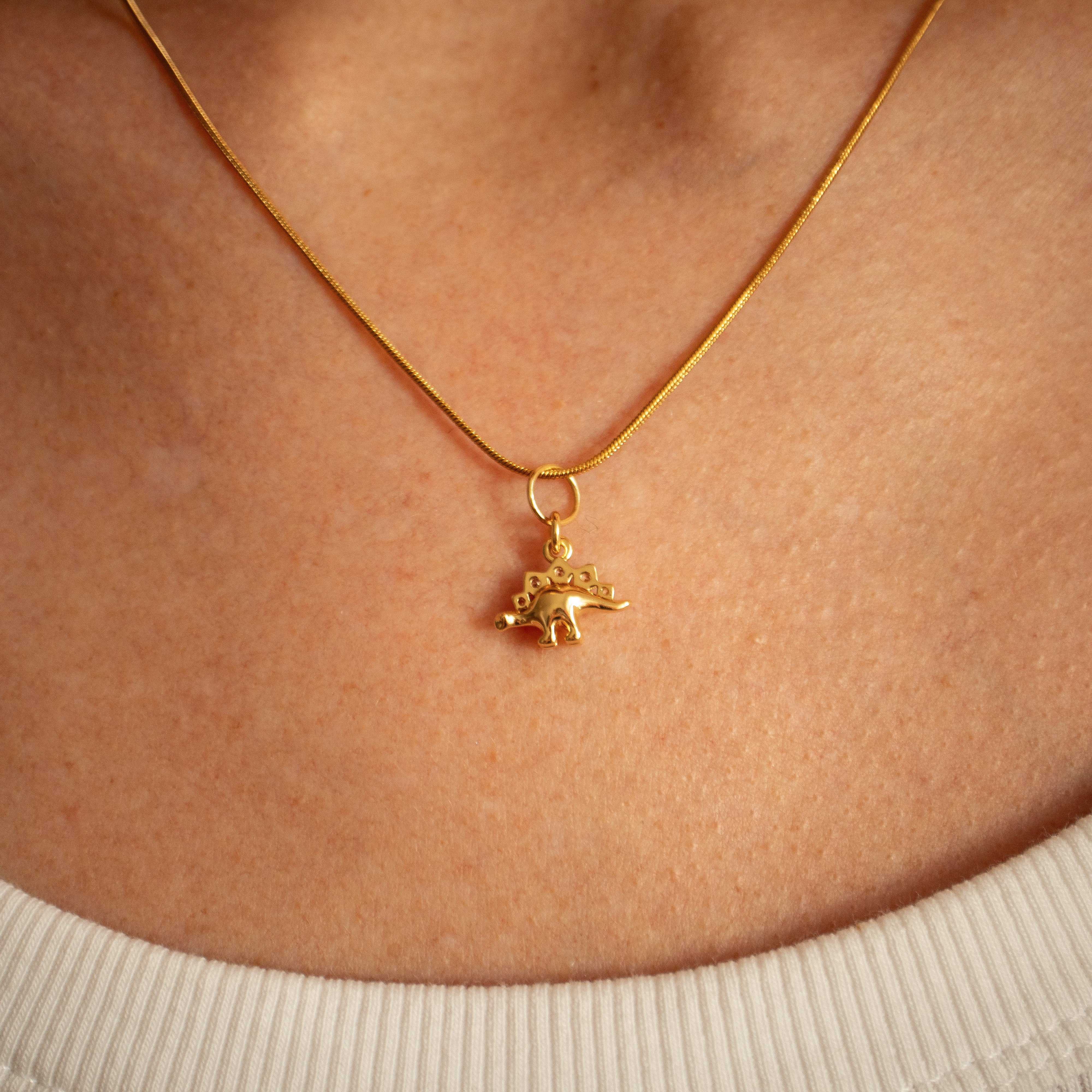 ++ Dino Kette Zehra vergoldet - Nooe UG