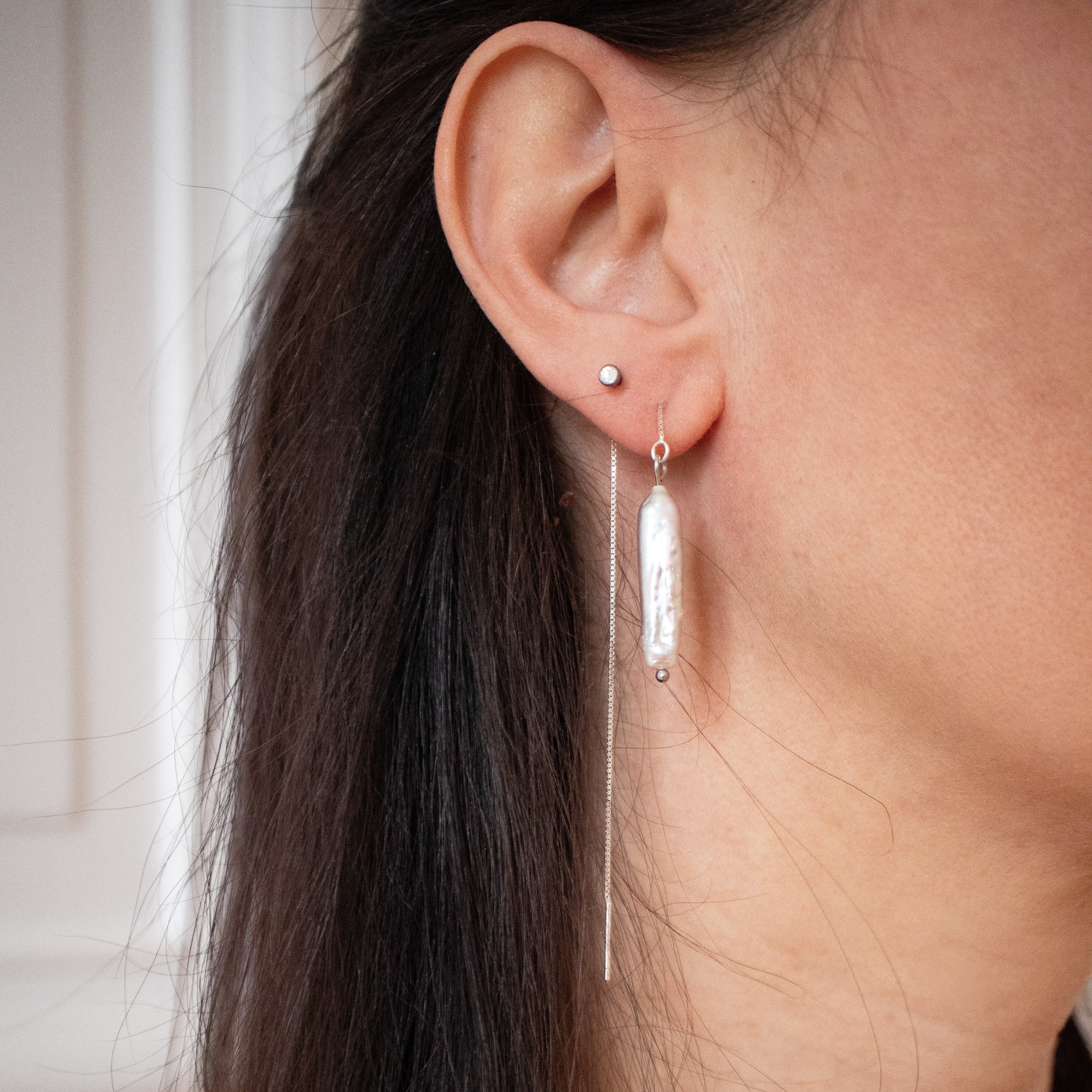 ++ Threader Ohrringe 925 Sterling Silber - Nooe UG