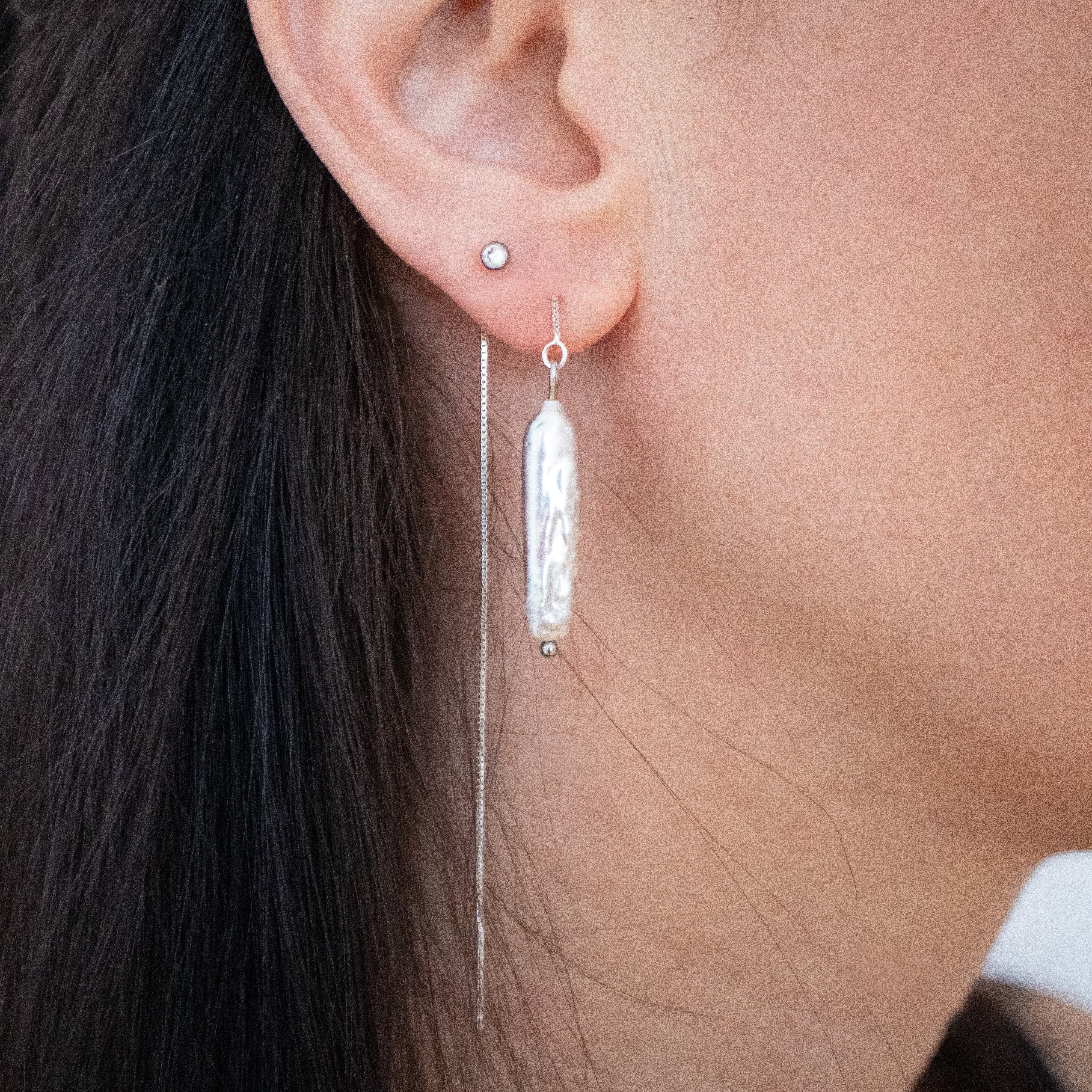 ++ Threader Ohrringe 925 Sterling Silber - Nooe UG