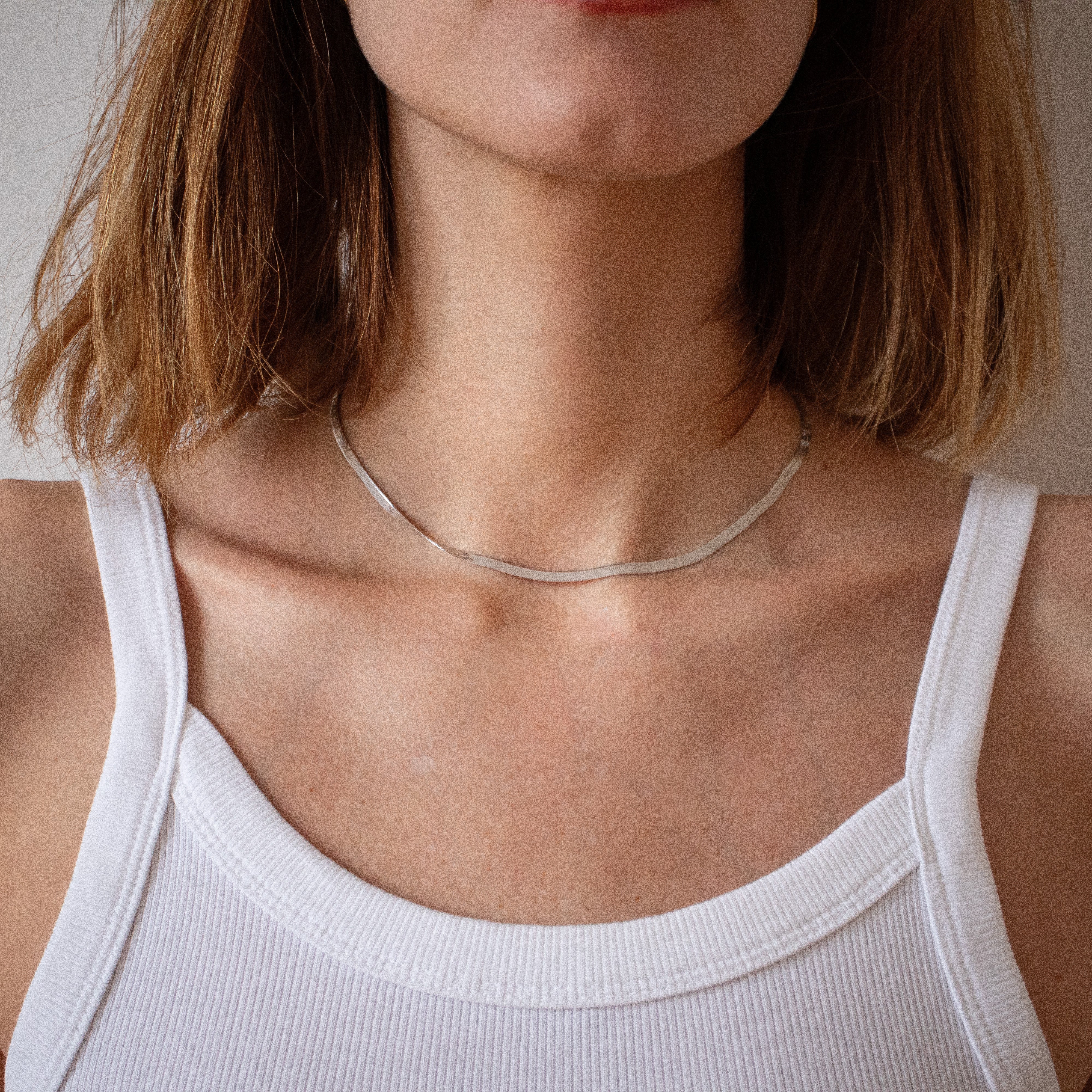 ++ Silber Herringbone Kette - Nooe UG
