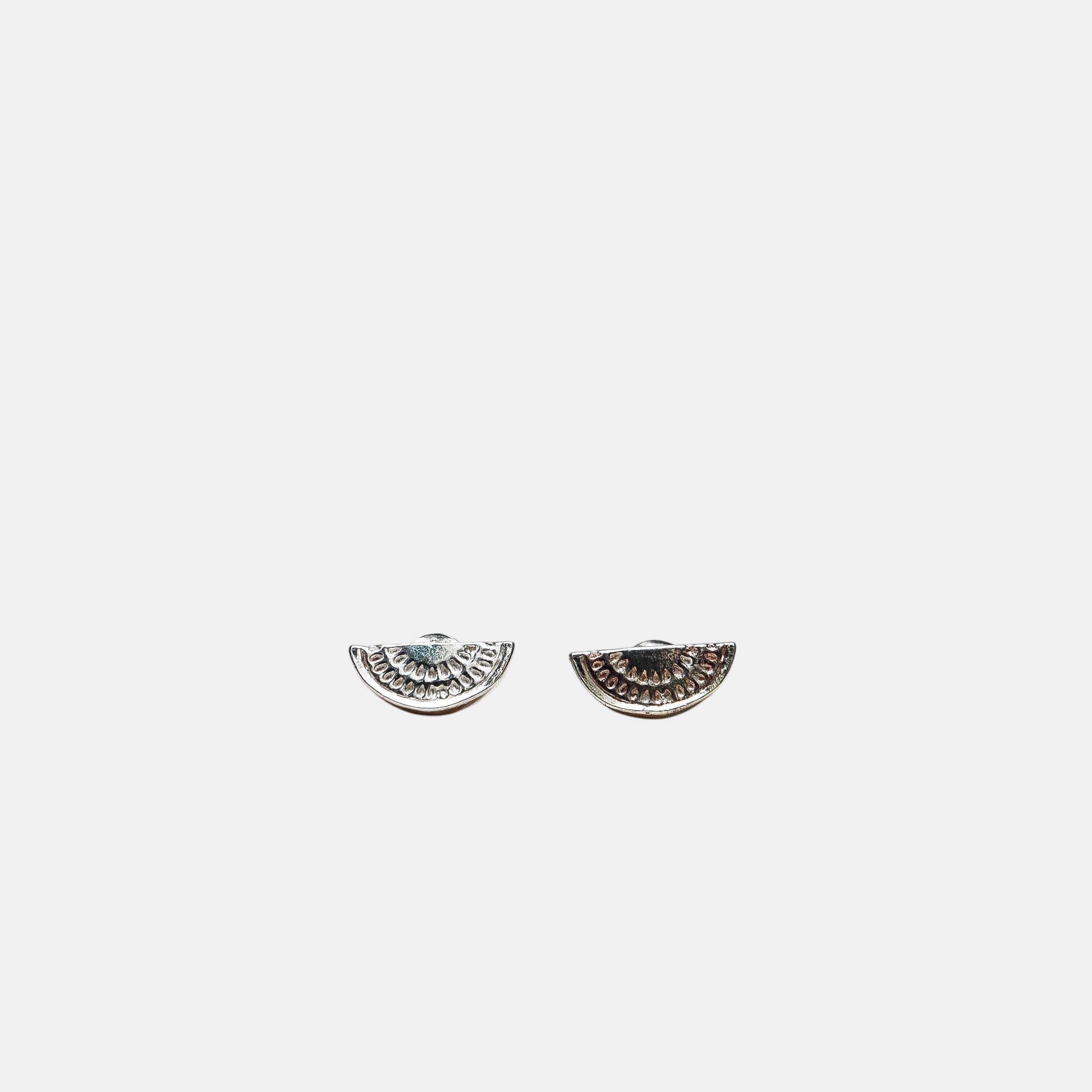 Melonen Ohrringe Silber Ohrstecker – 925 Sterling Silber | NOOE Berlin