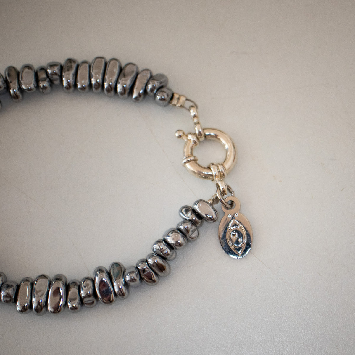 Edelstahl Armband mit 925 Silber Verschluss | Nooe Berlin