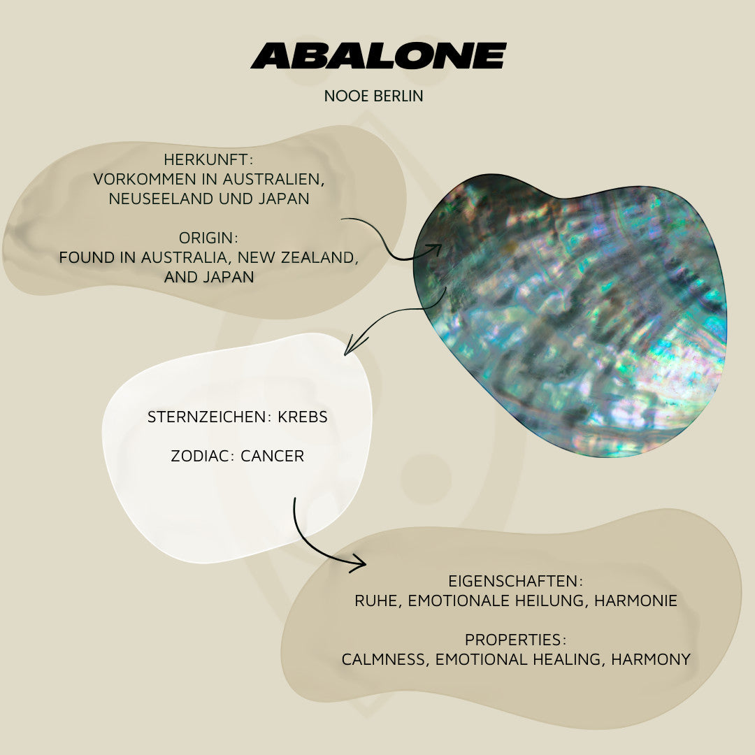 Großer Abalone Muschel Siegelring aus 925 Sterling Silber - Perlmutt Ring Statementring blau handgemacht - Nooe UG