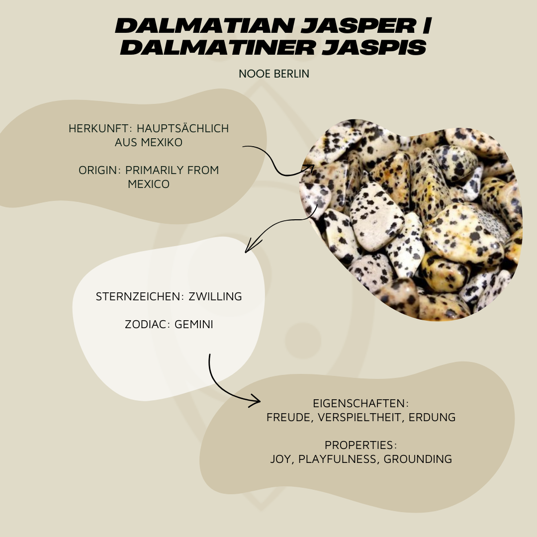 Filigrane Threader-Ohrringe mit Dalmatiner Jaspis – 925 Sterling Silber, handgefertigt - Nooe UG