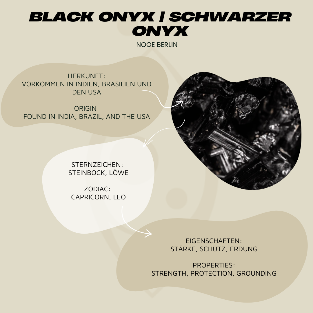 Schutz-Talisman Ring – Handgemachter goldener Ring mit ovalem schwarzem Onyx & Evil Eye Symbol - Nooe UG