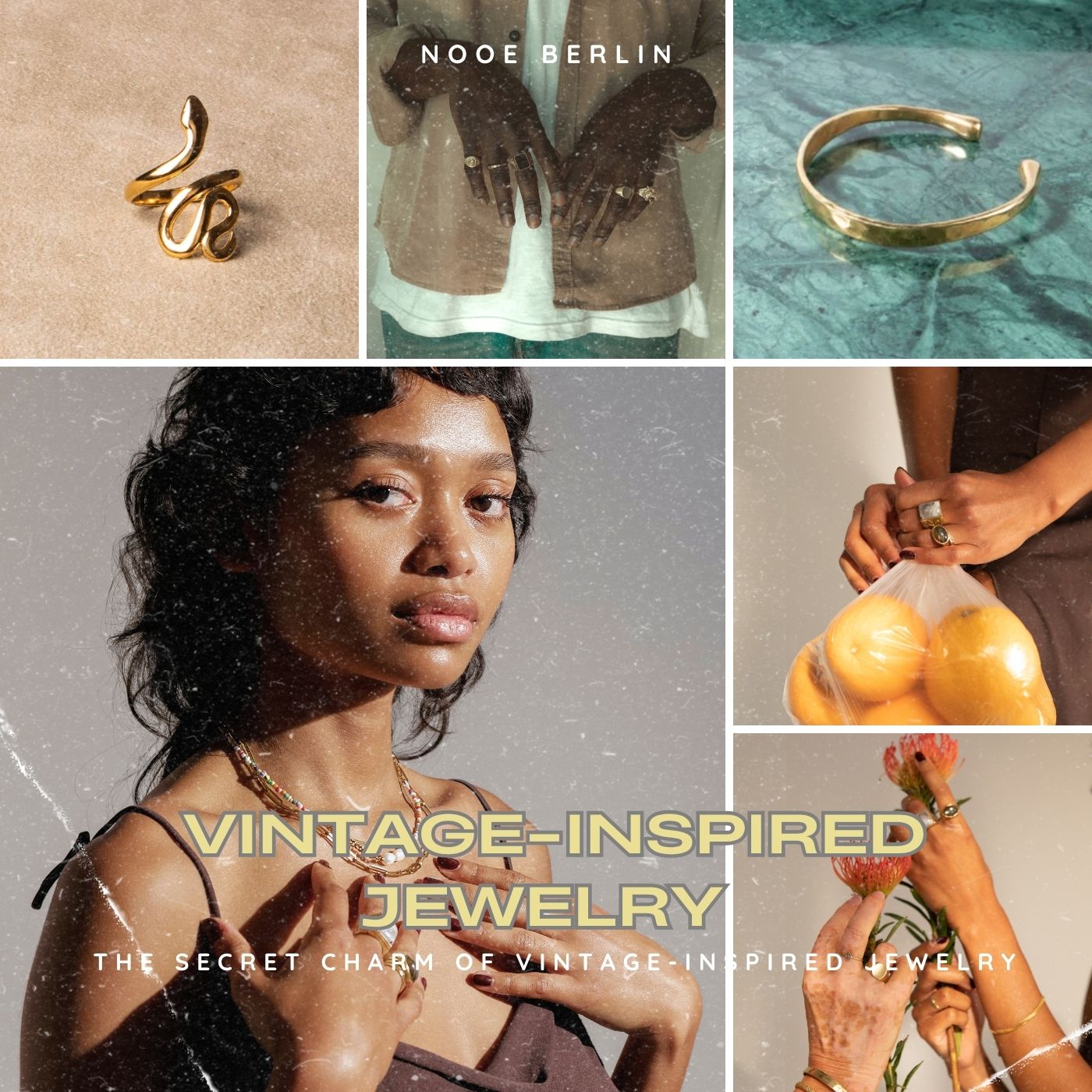 Vintage trifft Minimalismus: Schmuck mit Seele von Nooe Berlin