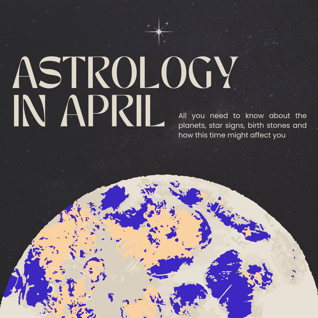 Das himmlische Spektakel im April entdecken: Astrologie und Geburtssteine