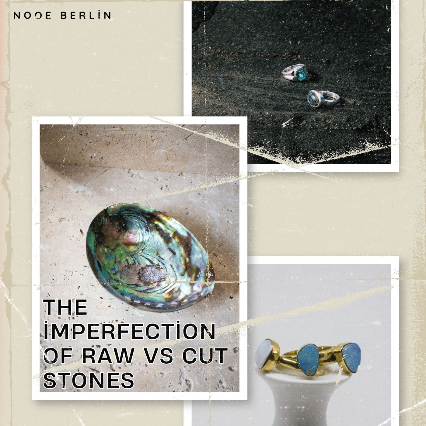 Die Magie der Unvollkommenheit: Rohe und geschliffene Edelsteine im Vergleich