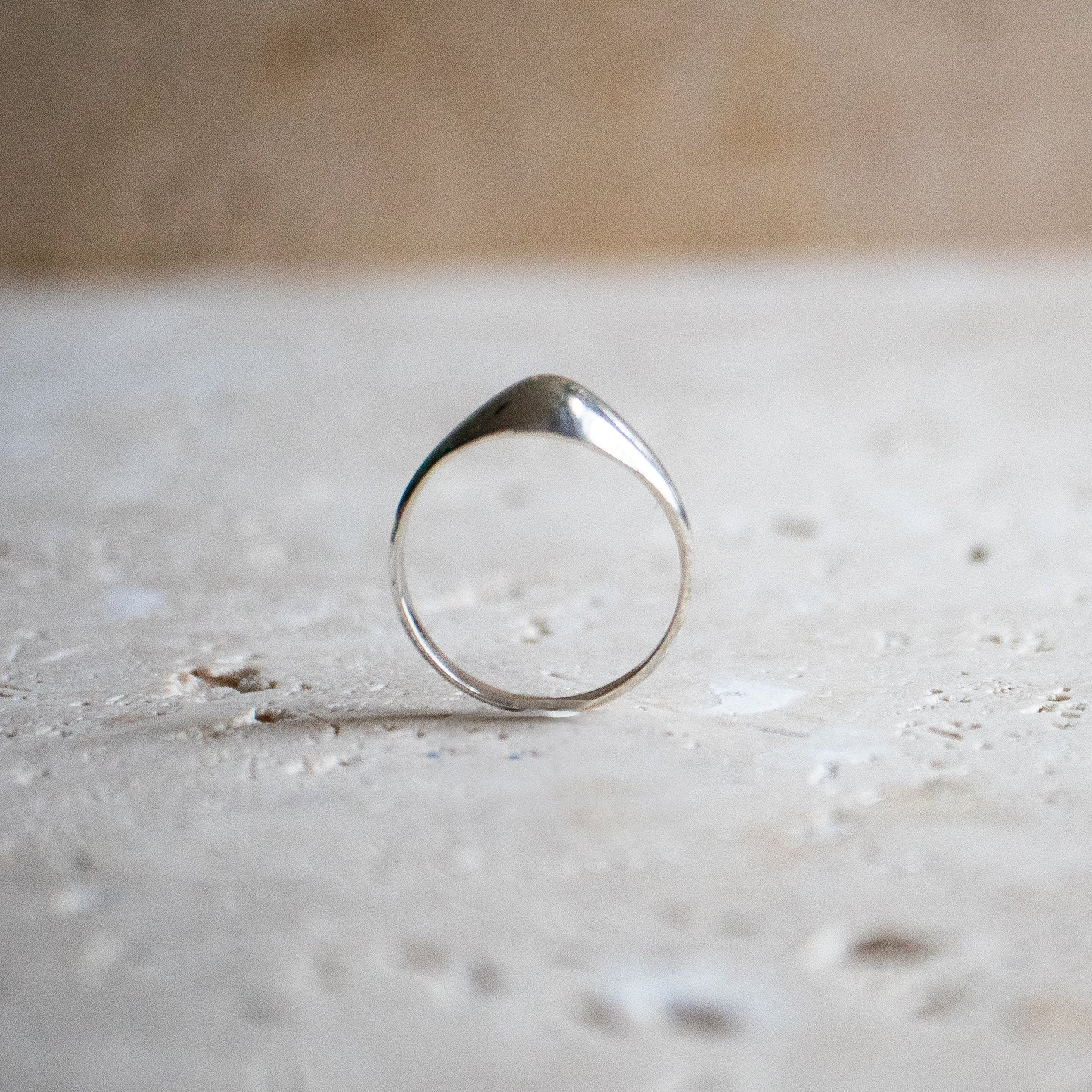 Zierlicher Ring Berg, Hügel aus 925 Sterling Silber handgemacht - Nooe UG