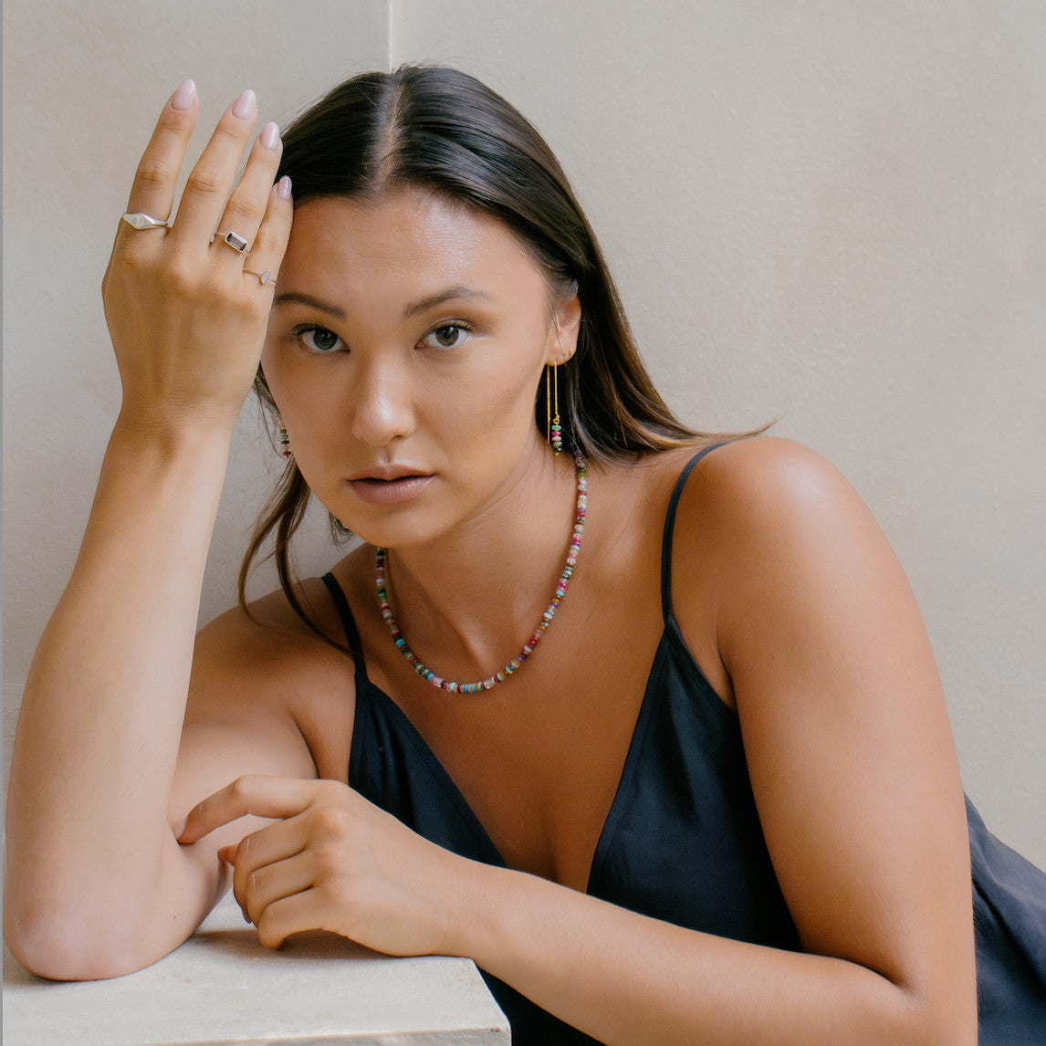 Kleiner Siegelring aus 925 Sterling Silber eckig handgemacht - Nooe UG