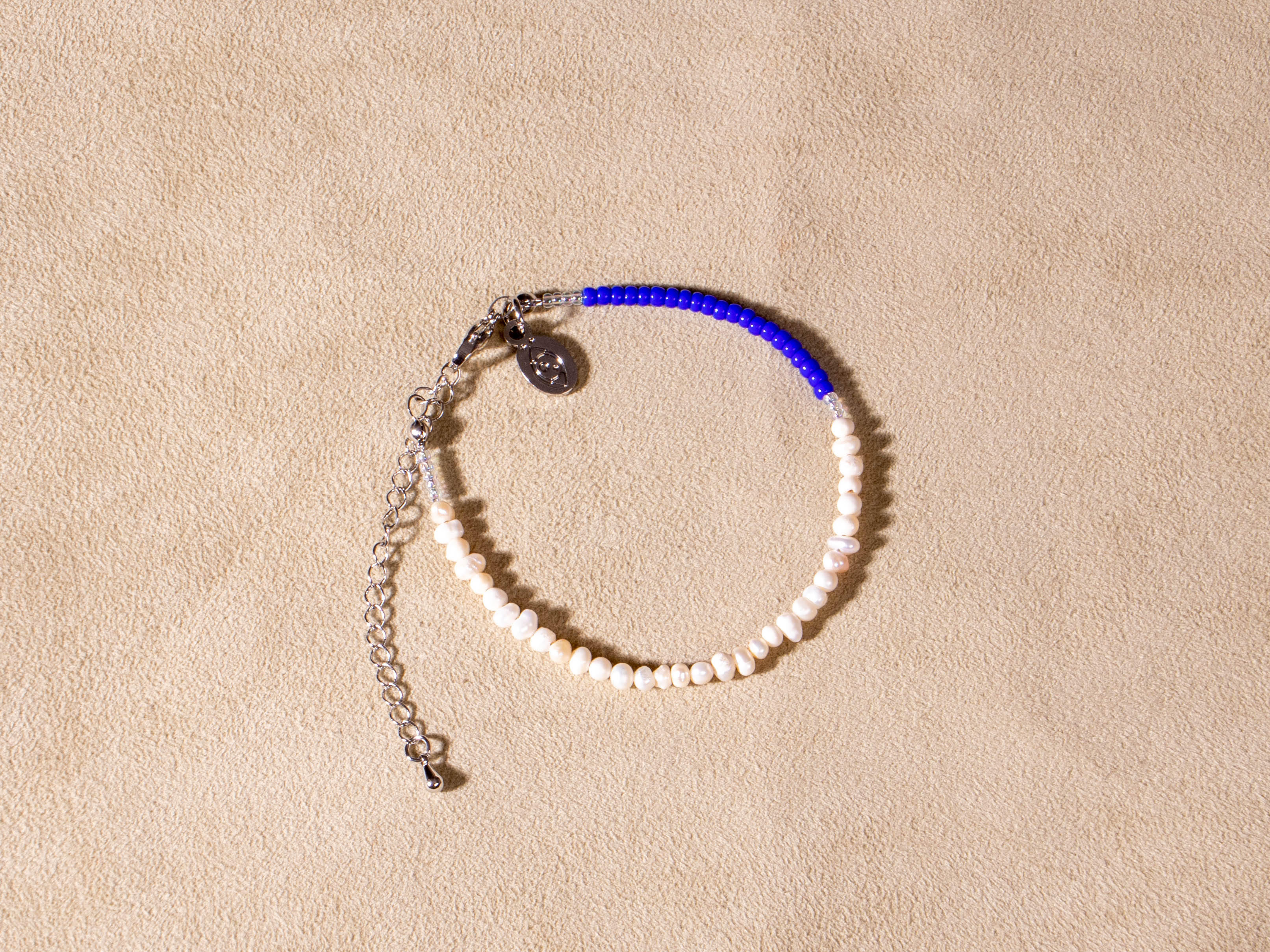 Armband Perle blau - NooeBerlin