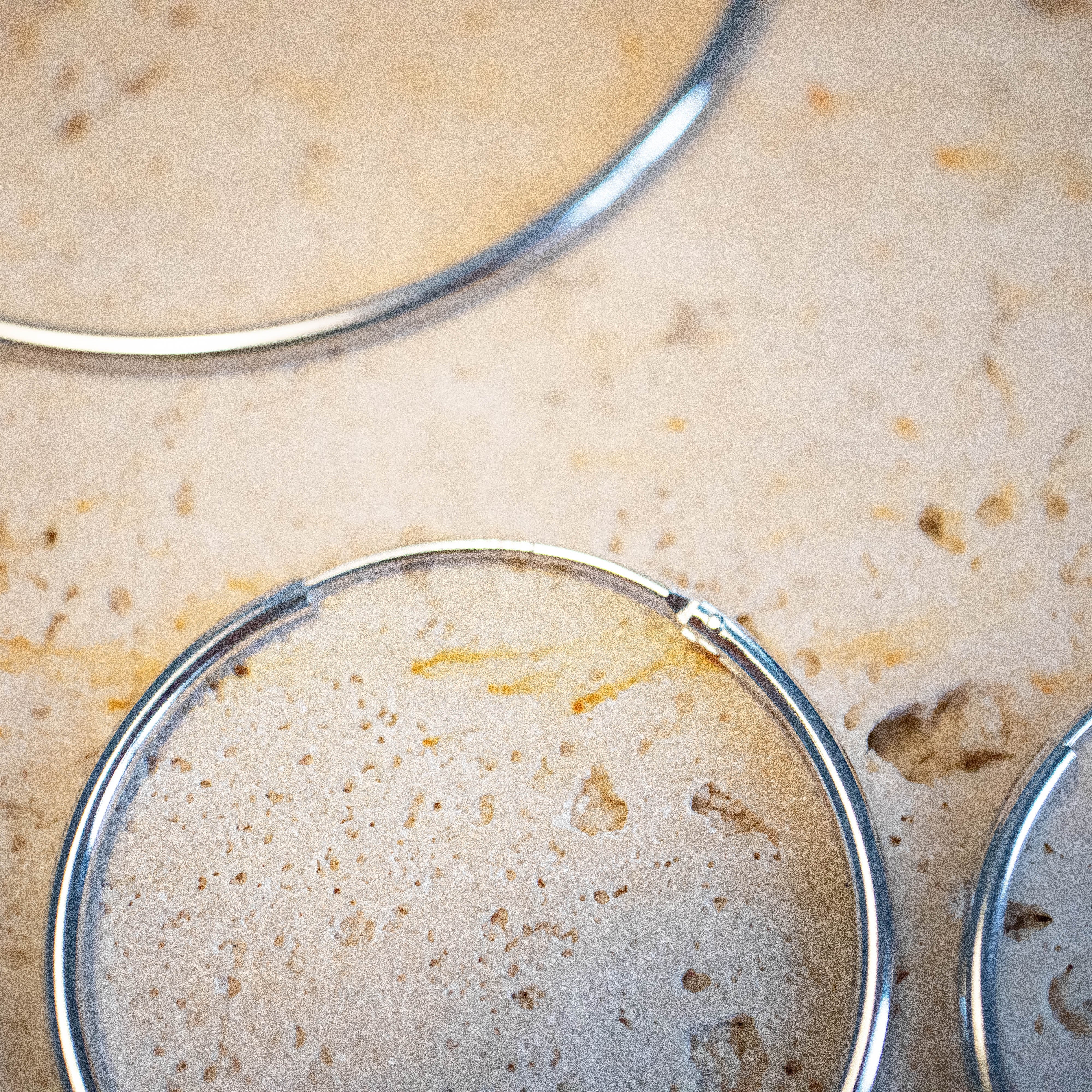 Simple Creolen aus 925 Sterling Silber - Nooe UG