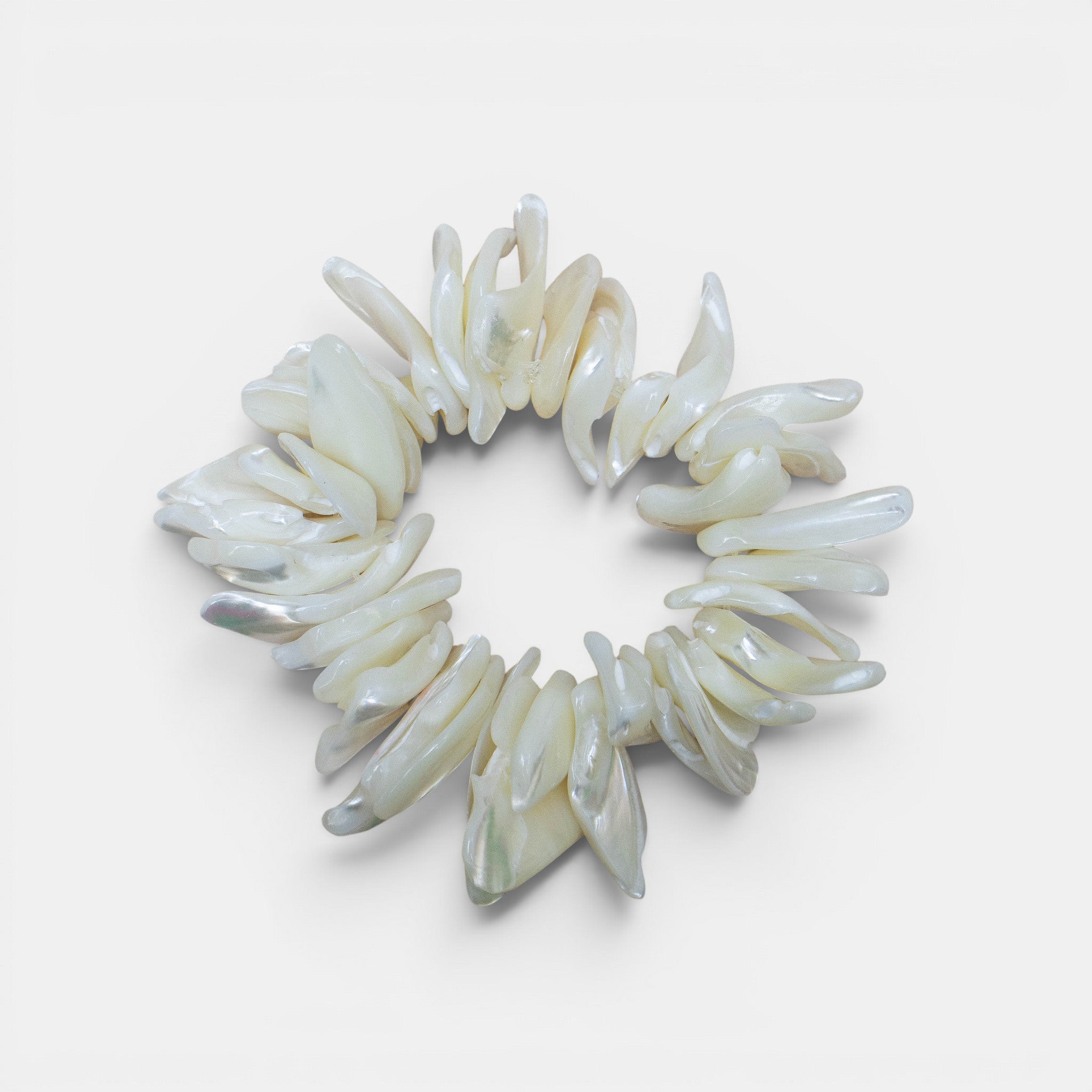 Perlmutt Armband Chunks | NOOE Berlin