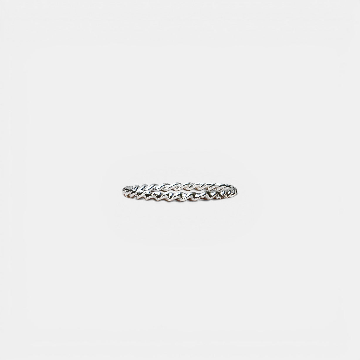Gedrehter Ring Silber – Zart | NOOE Berlin