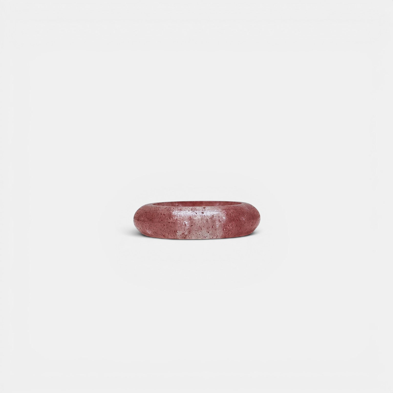 Erdbeerquarz Ring – Ganz aus Stein | NOOE Berlin