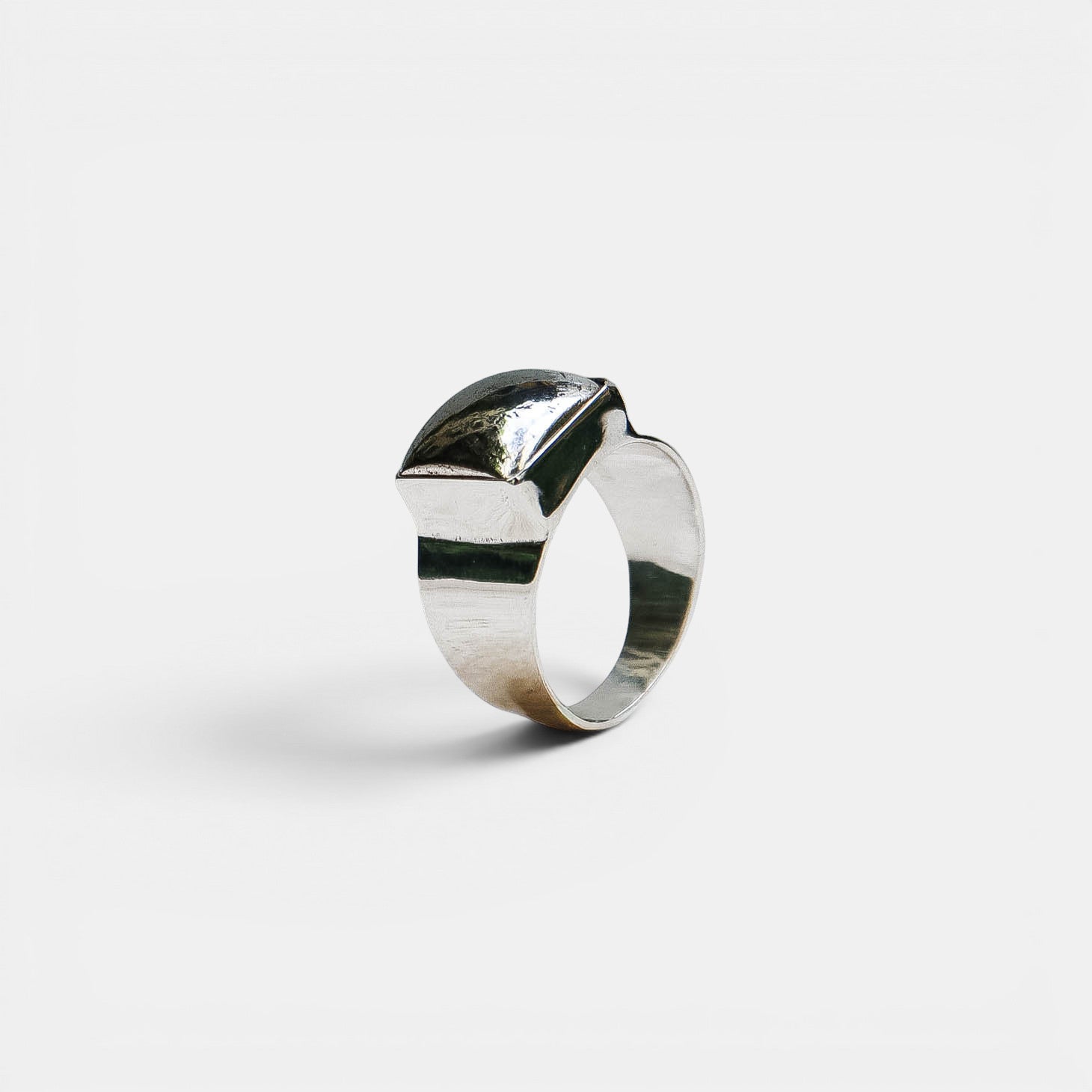 Siegelring – Pyrit Eckig, 925 Sterling Silber | NOOE Berlin