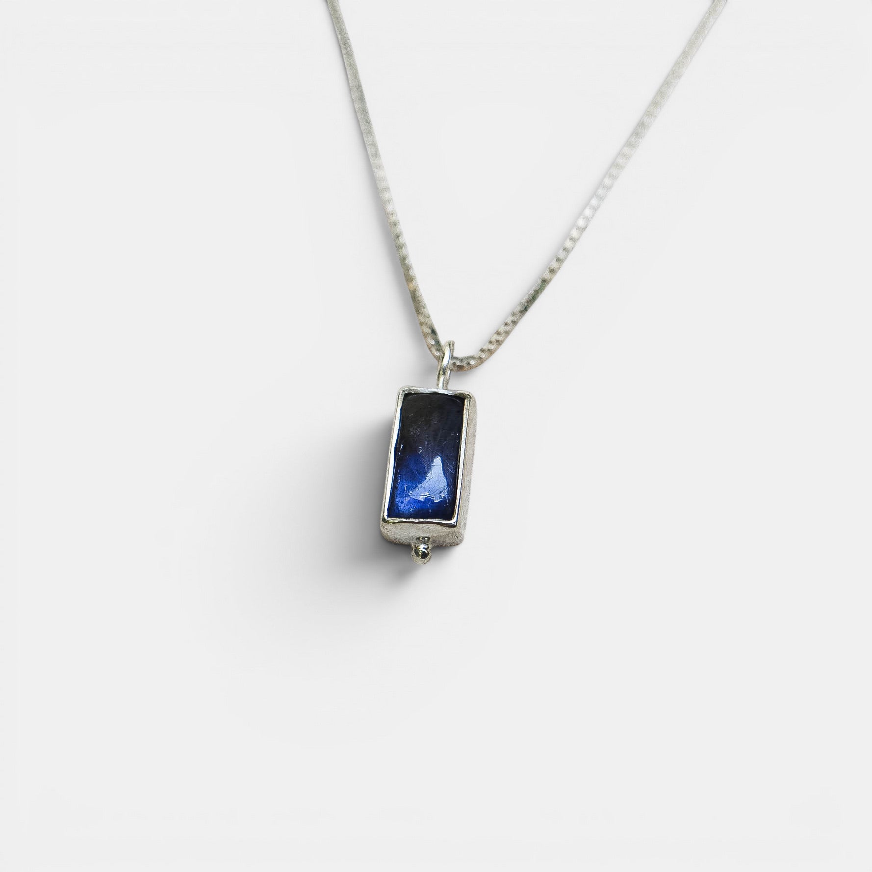 Bali Labradorit Kette – 925 Sterling Silber | NOOE Berlin