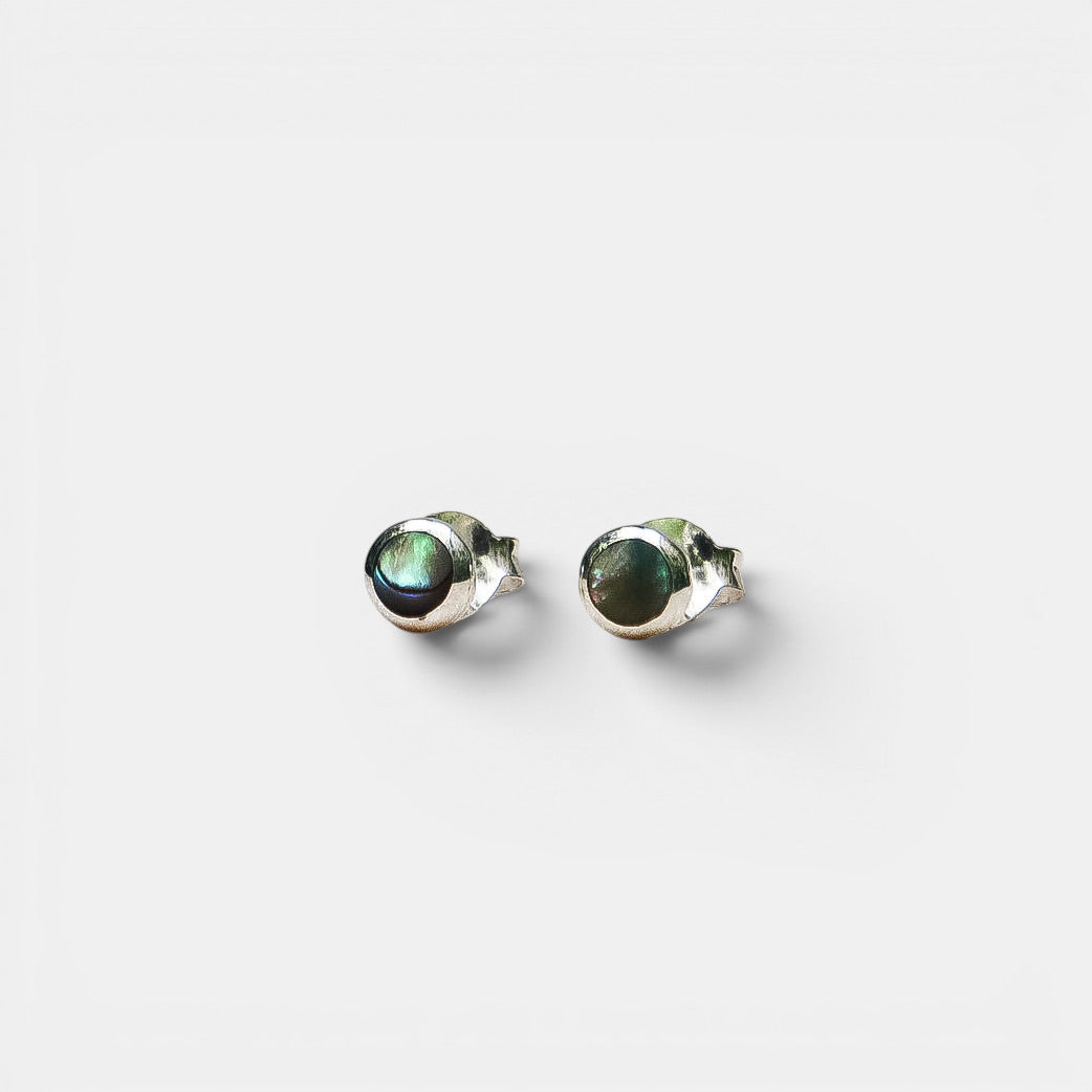 Abalone Ohrstecker – 925 Sterling Silber | NOOE Berlin