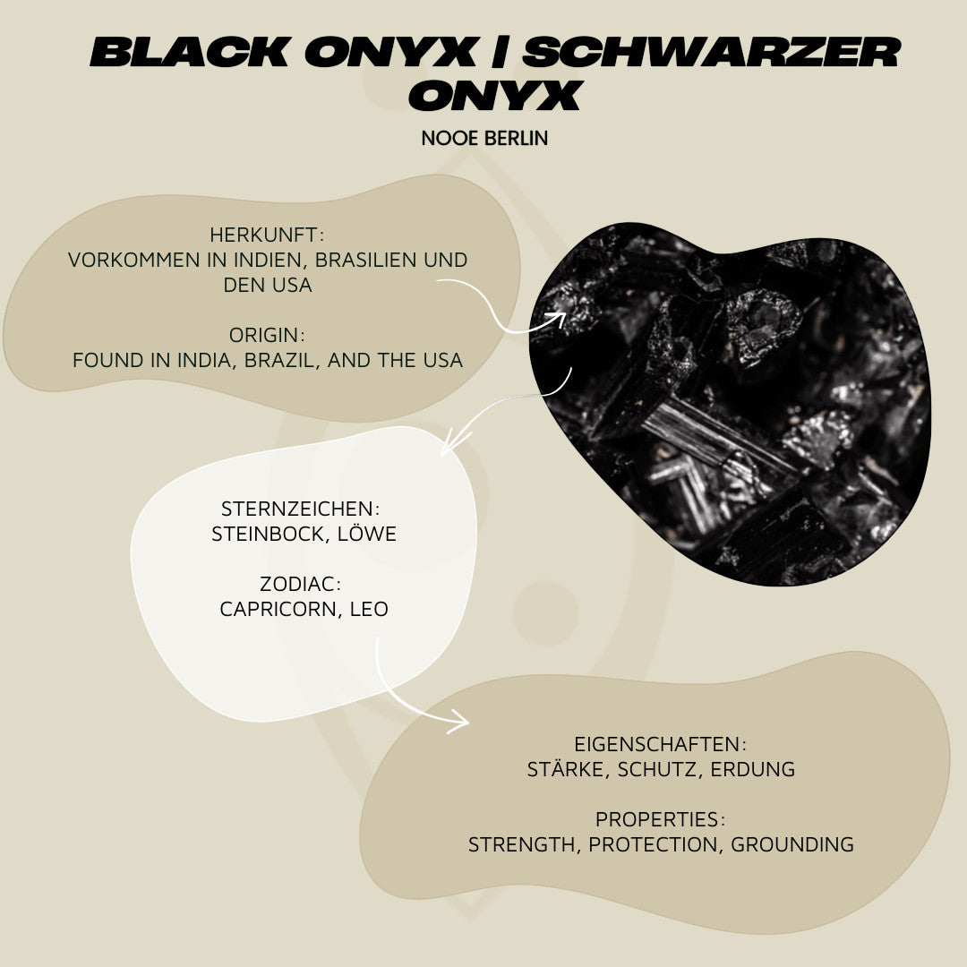 Schutz-Talisman Ring – Handgemachter goldener Ring mit ovalem schwarzem Onyx & Evil Eye Symbol - Nooe UG